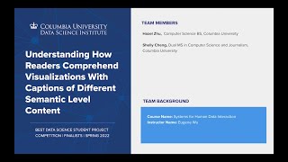 Understanding How Readers Comprehend Captions of Different Semantic Level Content