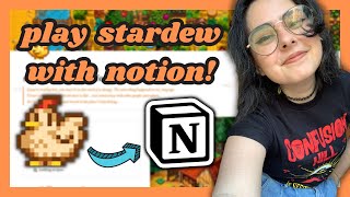 How I Play Stardew Valley With Notion | Tour + Template [UPDATED FOR 1.6]