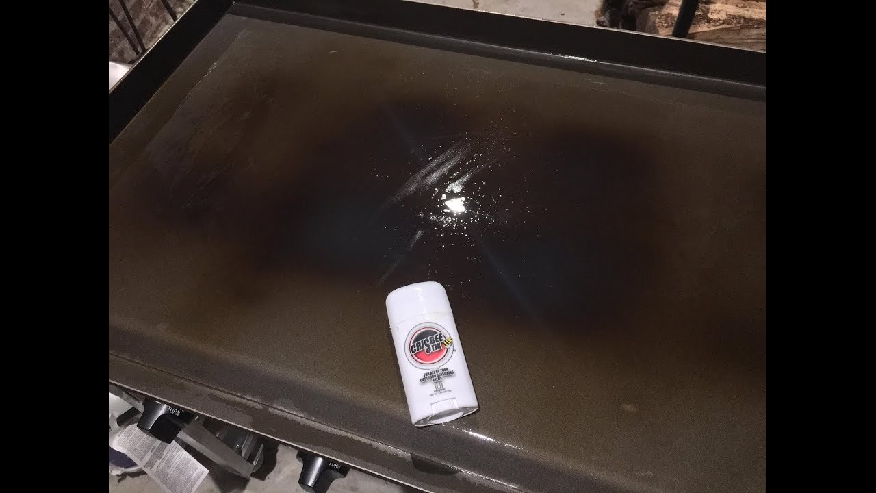 Seasoning a New Blackstone Griddle YouTube