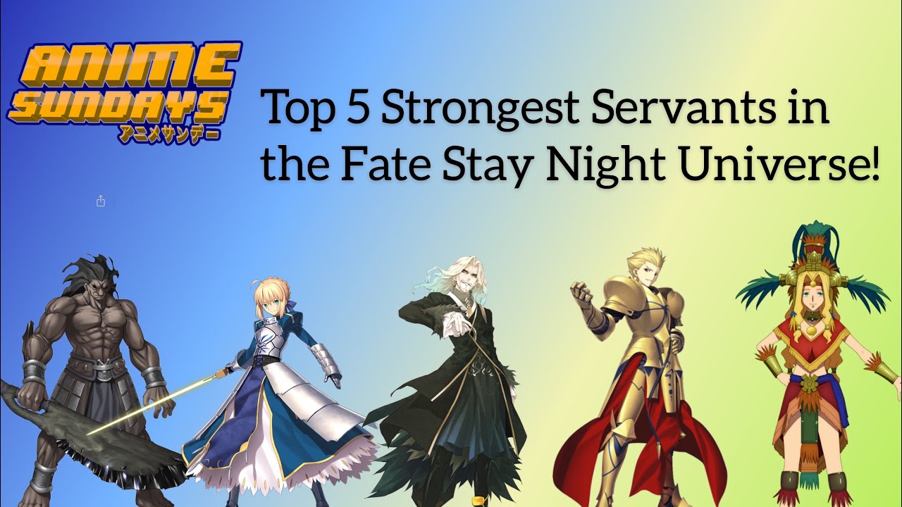 Top 5 Animes Similar to Fate/stay night 