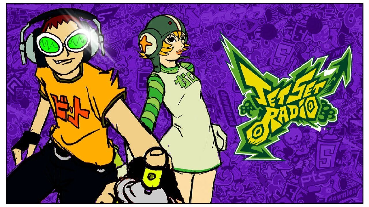 Радио сеты. Джет сет радио. Jet Set Radio 2. Jet Set Radio Future. Джет сет радио персонажи.