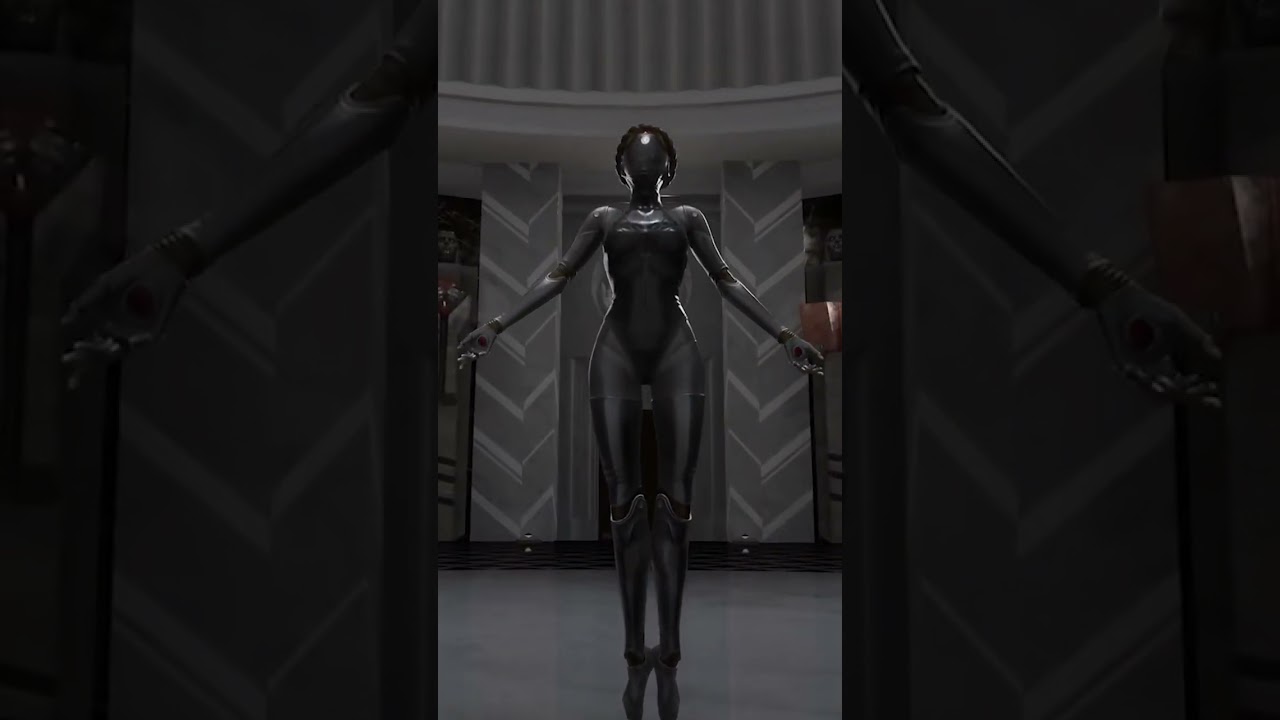 Atomic Heart twins robot swing scene