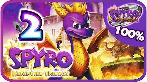 Spyro Reignited Trilogy 🔥 100% 🔥 Spyro 2 Walkthrough Part 2 (PS4, XB1) Summer Forest Part 2