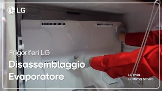 Frigoriferi Lg Disemblaggio Evaporatore Modello Multiporta Side By Side