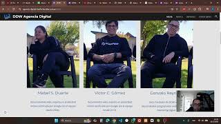 6. Crear menú de navegación en Google Sites (onepage), e incorporar Forms