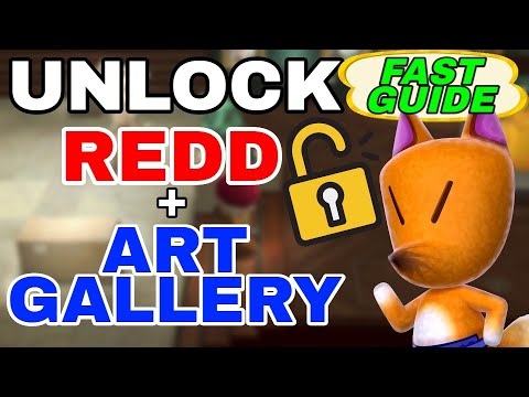 Unlock Redd's Treasure Trawler & Art Gallery Museum - Crossing New Guide) - YouTube