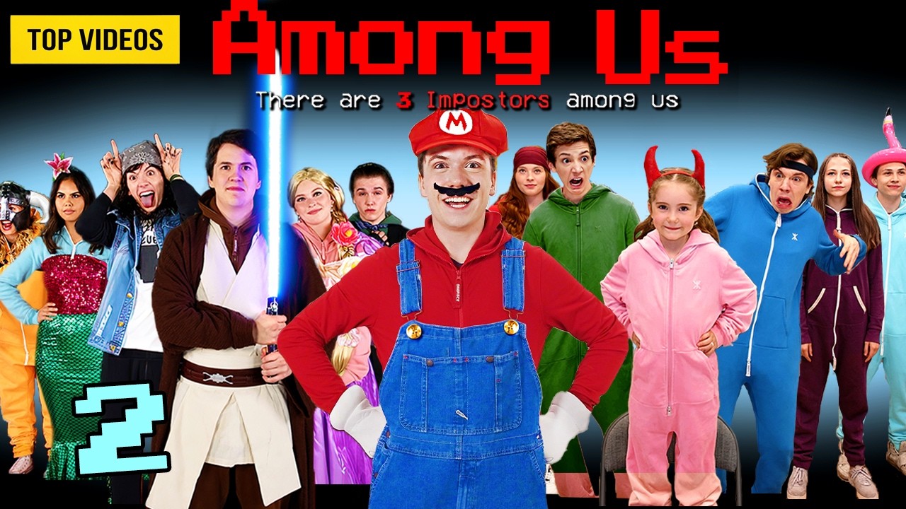 The Among Us In Real Life BINGE 2