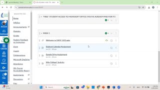 Downloading and Uploading Files on CANVAS