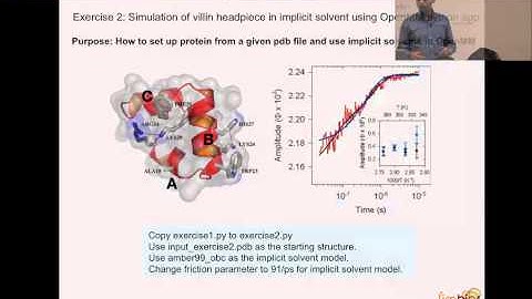 Exercises: Running Simulations with OpenMM