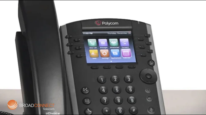 Polycom VVX Phones Video Datasheet | vvx 300, vvx 400, vvx 500, vvx 600