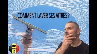COMMENT LAVER DES VITRES(démonstration+blabla) - BE SQUEEGEE