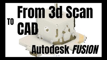 From 3D scanning to CAD modeling - Complete workflow for a primatic part