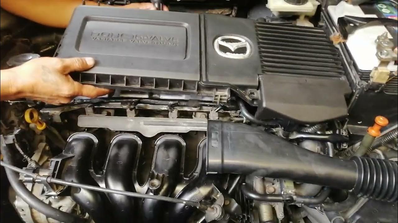 mazda3 ignition coil lost connection wire, no current flow - YouTube