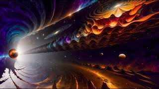 Fractal Galaxy Trip | A Journey Through the Fabric of Time and Space | Ambient Music