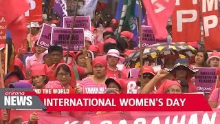 Women around the world rally for change on International Women's Day Profile