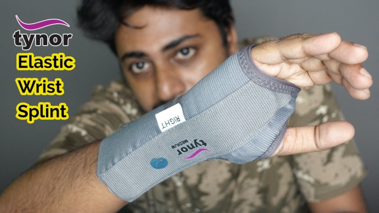 Tynor Elastic Wrist Splint YouTube