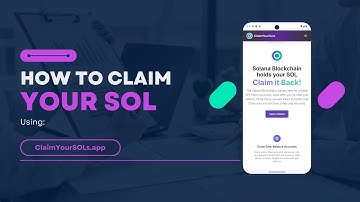 How to Claim Your SOL Using ClaimYourSOLs.app (Phantom & Solflare & Any Solana Wallet)