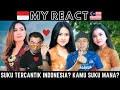 LIHAT REAKSI PAKCIK MALAYSIA BIKIN NGAKAK! 6 suku wanita tercantik di indonesia