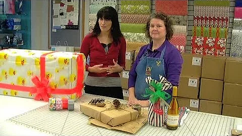 Tips on how to use household items to wrap your ho...