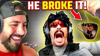 DR DISRESPECT BREAKING HIS PC! 🤣 (Reaction)