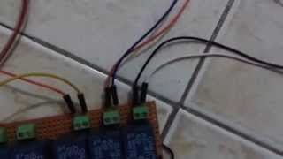 EL Wire - Arduino Mini Pro - Relay Controller Module 6 Channels