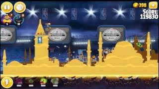 Angry Birds Seasons Ham Dunk All levels