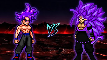 Goku 1000 Yr Old OP VS Ghost (all form) in Jump Force Mugen