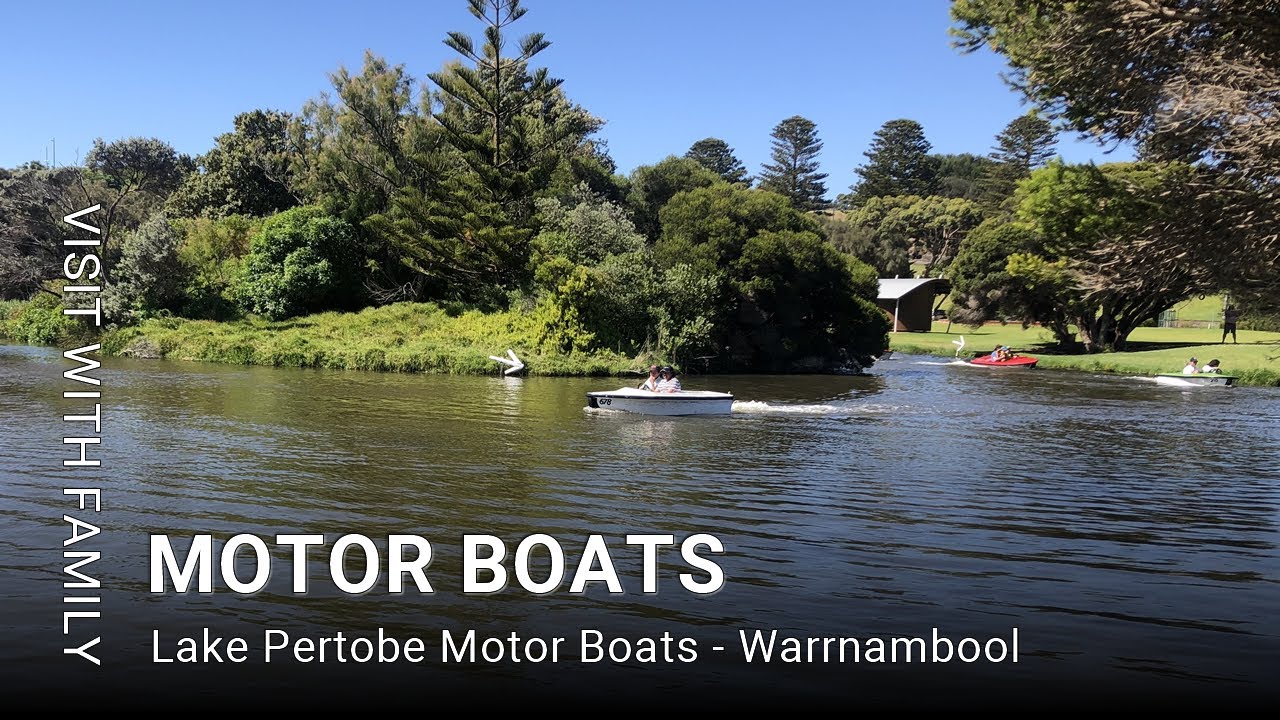 Motor Boats in Lake Pertobe Warrnambool YouTube
