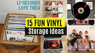 ¿Cómo construyes un rack de almacenamiento para álbumes LP?