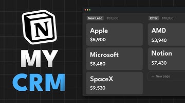 How I Use Notion as a CRM