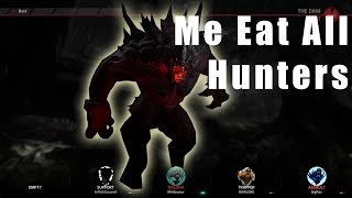 Evolve BETA Goliath Gameplay PC - Me Eat All Hunters  - no commentary