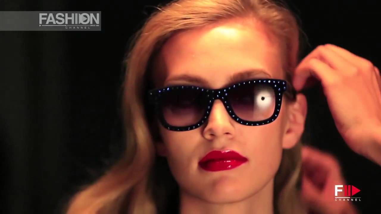 "SWAROVSKI & ITALIA INDEPENDENT" Eyewear Collection Fall 2014 by Fashion Channel