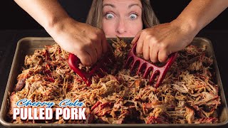 Perfect BBQ Cherry Cola Pulled Pork Recipe! Over The Top Delicious!