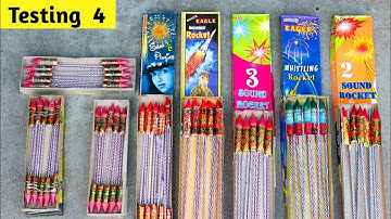 Diwali Rocket Testing | Diwali Crackers Testing video 4, Crackers 2021