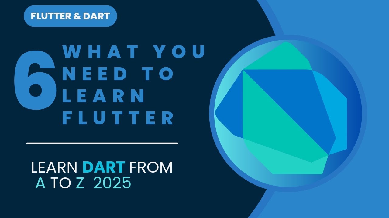 6-What you need to learn Flutter - محتاح ايه عشان تتعلم flutter - YouTube