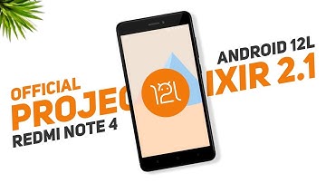 Project Elixir 2.1 Official For Redmi Note 4 | Android 12L | Added New Features