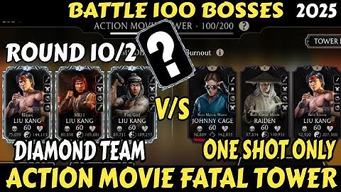 Action Movie Fatal Tower | Battle 100 Bosses | Beat By Diamond Team R10 | Mk Mobile #gaming #games 