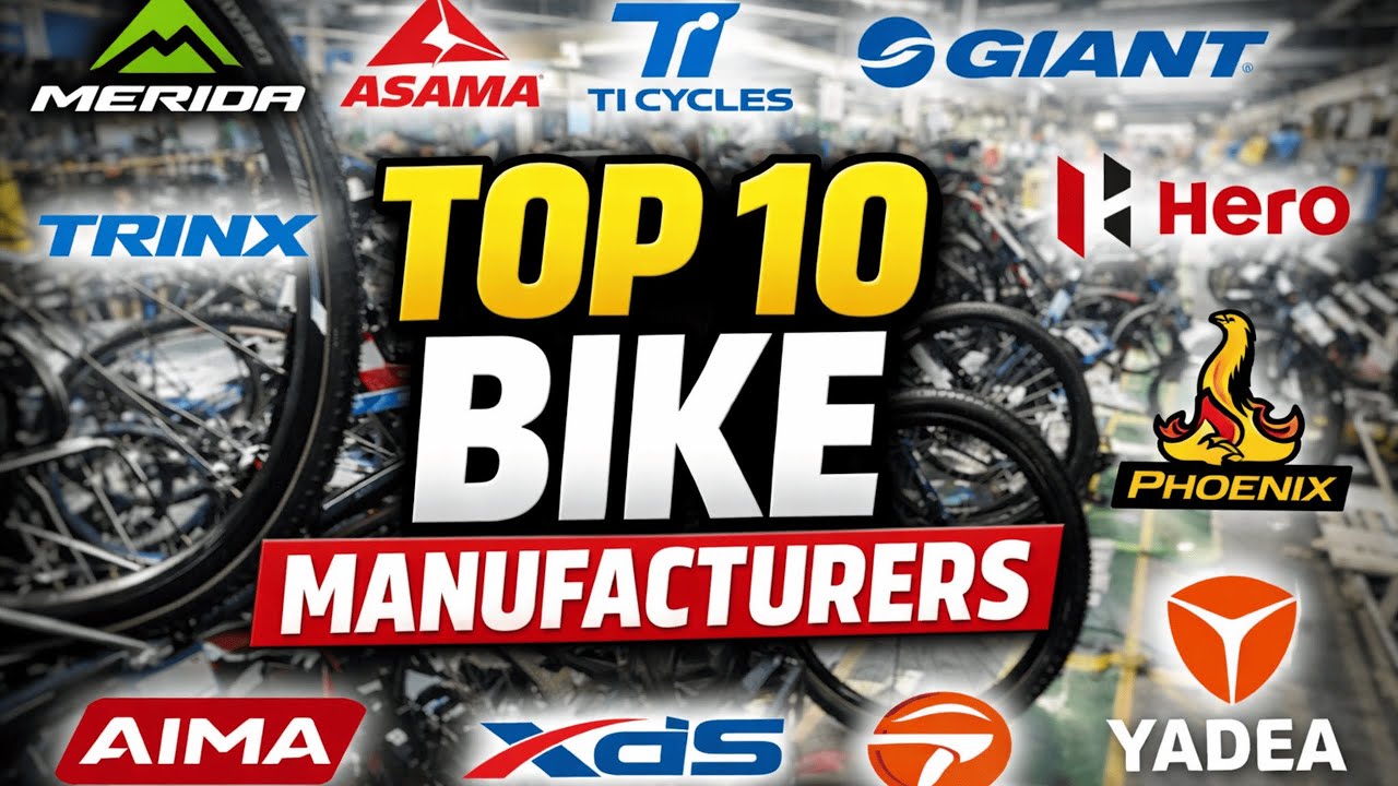 The Real Giants of Cycling: These 10 Factories Build More Bikes Than You Can Imagine