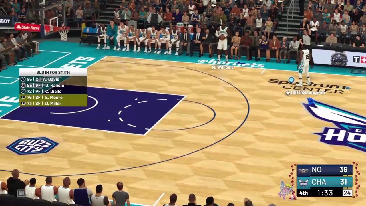 Cheeseworld21 vs Cliffasavage55 4thqtr