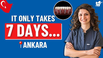 All on 4 Dental Implants in Ankara, Turkey: 2 Steps, 7 Days & Infinite Smiles!