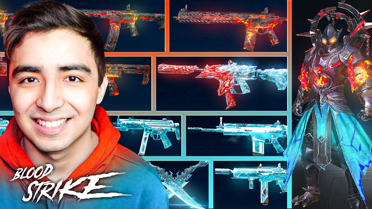 SÓLO PUEDO USAR COSAS de HIELO y FUEGO en BLOODSTRIKE! / RETO UN SÓLO COLOR / Orla22