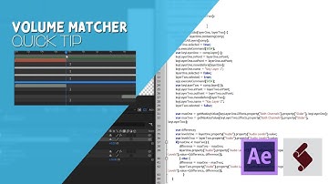ExtendScript QuickTip -  Volume Matcher