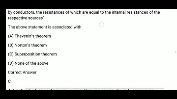 Networks theorem MCQ 3 l TNEB AE l TANCET l GATE EEE exam preparation