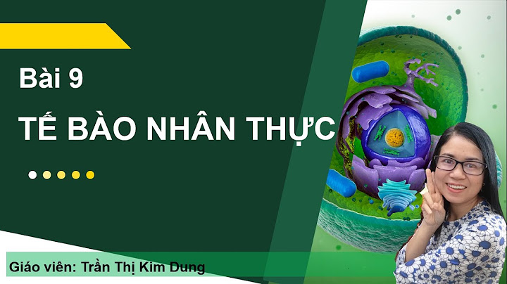 Giải bài tập sinh 10 bài tế bào nhân thực