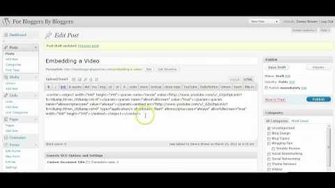 How to Embed Videos Into a Blog Post