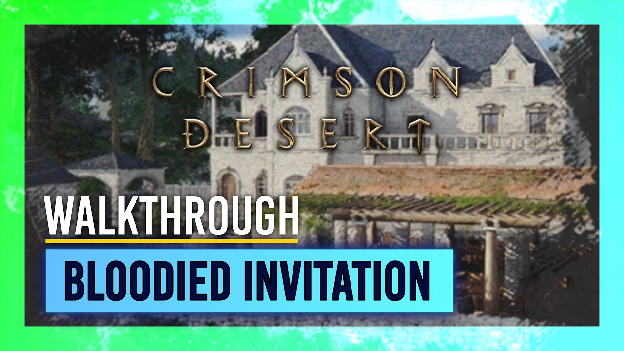 Bloodied Invitation | Crimson Desert Quest Walkthrough thumbnail