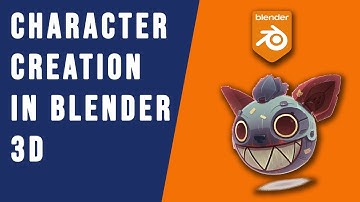 Robot Character: Introduction and Creating a High Polygon Model | Part 1 | Blender3D