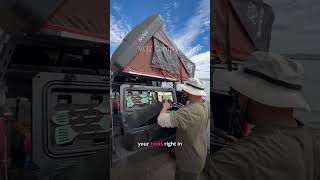 VOZ Camp Kitchen Chuck Box - Complete Off-Grid Cooking Setup Built in USA