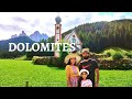 The Dolomites (Val Gardena + Saint John Church) South Tyrol, Italy