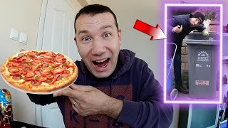 Çöpten Topladiğim Malzemelerle Pi̇zza Yaptim